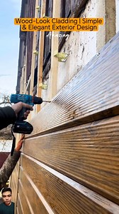 416K views · 2.2K reactions | Galing Ctto: Check out this wood-look cladding — elegant design, durable, and ideal for modern houses. Educational content only. ⚠️ DISCLAIMER: This video is for educational and commentary purposes only. Clips are used under fair use. All rights belong to their respective owners. #EducationalContent #FairUse #WoodLookCladding #ExteriorDesign #ModernHouse #Architecture #wednesdaymotivation | Jeld TV | Facebook