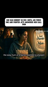 60K views · 1.4K reactions | She Was Nobody in 22C—Until Air Force One and Fighter Jets Answered Her Call Sign | Retro Surfers | Facebook