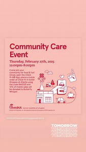 Chick-fil-A Outlet Shoppes at Atlanta on Reels | Facebook