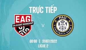 Trực tiếp bóng đá Pau FC vs Guingamp, 0h00 ngày 31/7: Quang Hải lập kỷ lục đi vào lịch sử Ligue 2?
