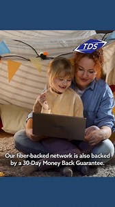Go online with peace of mind with TDS fiber-backed internet. Reliably stream, game, and face chat with a strong connection. | TDS Telecommunications LLC | Facebook