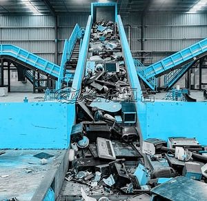 [Hot Item] PCB Board E-Waste Recycling Shredder Machine Scrap Monitor Keyboard Hard Drive Double Shaft Shredder