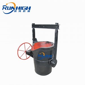 [Hot Item] Customized Pouring Iron Ladle for Foundry Casting Metal Forging