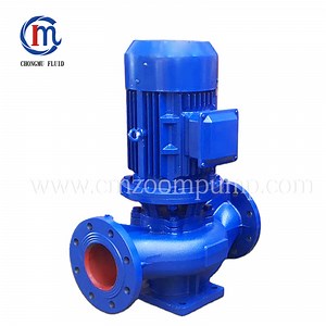 [Hot Item] Single Stage Vertical Inline Pump 220V Centrifugal Booster Pipeline Pump River Water Inline Pump