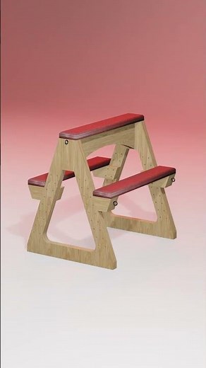I Built a Spicy BDSM Bench at Home… and You Can Too 👀🛠️
