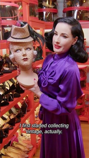 Inside Dita Von Teese’s Vintage Accessories Collection