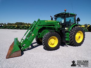 2019 John Deere 6175R MFWD Tractor W/Loader | Agriculture