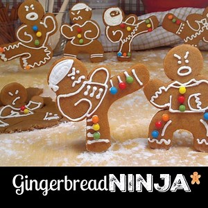So much fun!!!! My little guy is going to LOVE this gingerbread ninja kit!!! Get it via my Amazon affiliate link --> http://amzn.to/2yIuZGf | Princess Pinky Girl