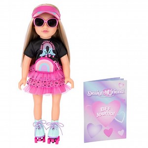 Buy DesignAfriend 18 Inch JoJo Roller Skater Doll | Dolls | Argos