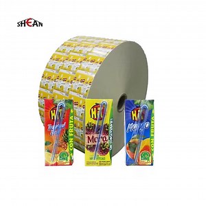[Hot Item] `Aseptic Milk Soy Milk Drink Paper Cartons Package for Fruit Juice Packaging
