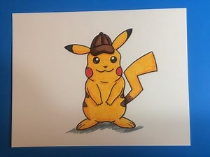 How to Draw Detective Pikachu