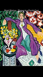 1.8K reactions · 188 shares | Henri Matisse - Woman in a Purple Coat #matisse #henrimatisse | Contemporary Art | Facebook