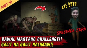 Bawal Magtago Challenge - Specimen Zero Part 10 | Evo Kaloko