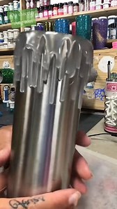 QUICK & EASY!! Hot Glue Drips! #tumbler #crafts #drip #hotglue #tumblergroove #cup #thatwaseasy #tricks #tumblermaker #howto #custom | Tumbler Groove