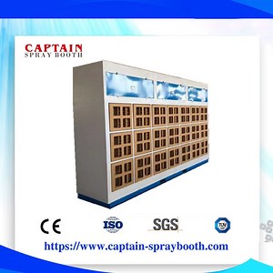 [Hot Item] Hot Selling Dry Type Paint Cabinet Open Face Paint Booth for Furniture & Wood