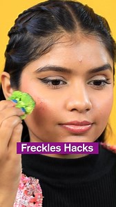 16K views · 89 reactions | Makeup Hack #Anaysa #anaysahacks #freckles #beauty #beautyhacks #makeuphacks | Anaysa | Facebook
