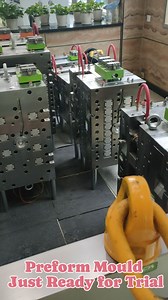7.4K views | Preform Moulds  Ready for Trial to send samples to customer #petbottle #preformmould #moudAssembly #injectionmoldingmachine | HassanPlas | Facebook