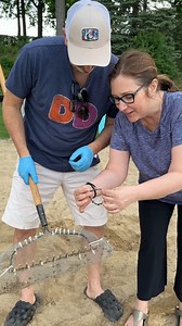 Homemade Metal Detector - this is so much fun and check out the cool stuff we found! #luckyus #treasurehunt #metaldetector | Rebecca JS