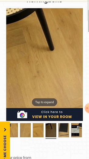 See the floor in your own space by uploading a pic on our website! 👀 #woodfloorwarehouseuk #newfloors | Wood Floor Warehouse