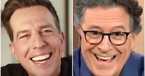 Ed Helms Recalls Odd Advice Stephen Colbert Gave Him On 'Daily Show'