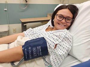 A 20-year-old woman had waves of stomach pain for months. She was eventually diagnosed with stage 2 colon cancer