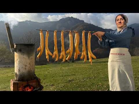 Homemade Chicken Sausages and Fresh Village Butter