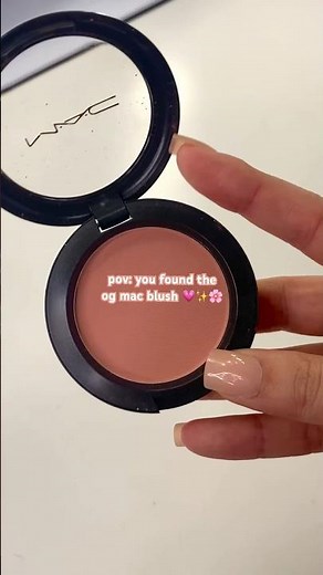 Found Mac’s Melba blush 🫰🏼💗✨ #makeup # #beauty #pink #blush #maccosmetics #tjmaxx