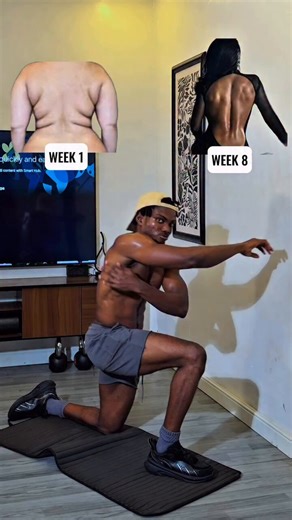 Effective back exercises to reduce back fat.. Build a defined back at home.