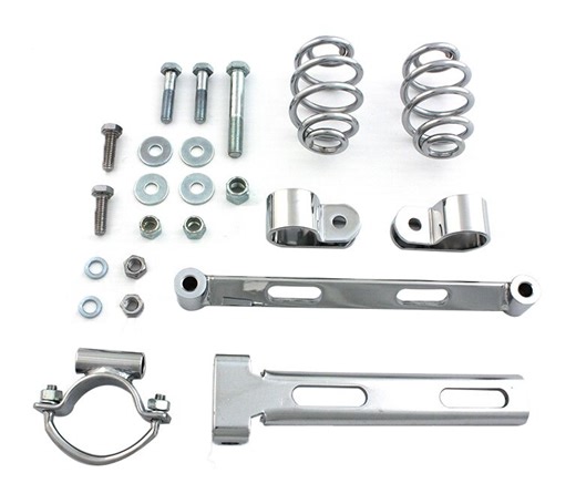 V-Twin Mfg. Rigid Corbin-Gentry Solo Seat Mounting Kit