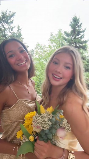happy hoco 🐝💐 @greta belle | hoco dance