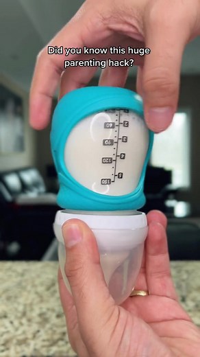 You need to watch this if you have ever struggled opening a baby bottle half-asleep and ending up in a milk disaster. Wait till the end! Share with a fellow parent who needs a laugh! @yuvisquad #joovy #babyregistry #babyshower #babyshowerideas #breastmilk #formula #parentinghacks #babybottle #funny #laugh #memes | joovy