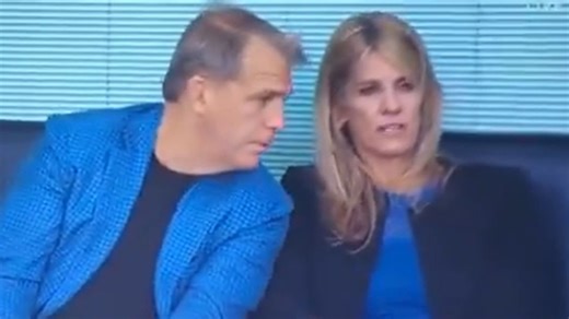 Boehly's wife goes viral after awkward moment with Chelsea chief on live TV
