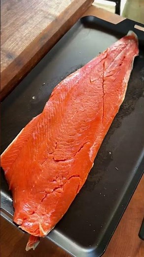 Smoke On Smoke 💨 Maple Bourbon Glazed Salmon—a dish where every bite bursts with flavor! 🐟🔥🍁