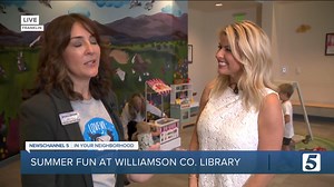 Students may be out on summer break but they can head to the Williamson County Library for fun activities over the next couple of weeks. Nikki-Dee Ray has the details! https://bit.ly/4aXllBI | NewsChannel 5 Nashville