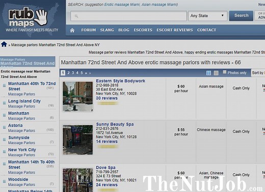 RubMaps.com Massage Parlor Review Site - The Truth About This Site!