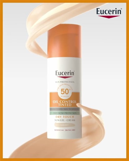 Еуцерин Sun Pigment Control Tinted SPF50 е идеален избор против хиперпигментација и заштита од сонце. Истовремено е козметички производ и крема за сончање. Двојниот ефект на производот е тоа што содржи пигменти во боја и на тој начин се овозможува моментално изедначување на тенот. Затемнетата крема совршено се впива во кожата и обезбедува природен изглед. Бидејќи е погоден за сите типови кожа, неговата нежна формулација го минимизира ризикот од иритација. | Eucerin