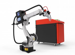 [Hot Item] 3D Robot de soldadura láser con máquina de soldadura MIG para soldar viga H