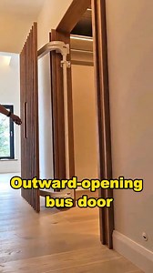 1.8K views | Outward-opening bus door #interiordesign #interiordesigner #buildingmaterials #decor #decoration #buildingdesign #inspiration #home #homedecor #homedecor #homedesignideas #livingroomdesign #housedesign #tvwalldecor #videowall #tvwalldesign | harmercoveringsdesign | Facebook