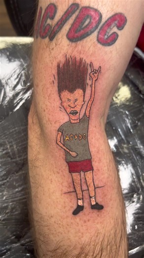 Beavis and Butt-Head Cartoon Tattoo Art