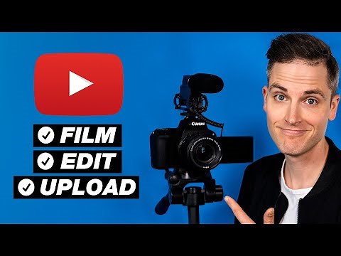 How to Make A YouTube Video for Beginners START to FINISH!