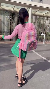 I IHAYNER Kids Glitter Initial Backpack Mini Backpack for Girls Lightweight Toddler Preschool Backpack Girls Personalized Trendy Stuff Gifts Pink E