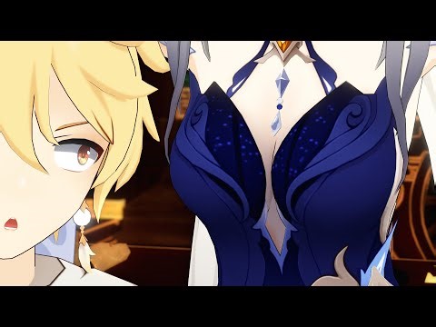Aether, my eyes are up here... (Ningguang)