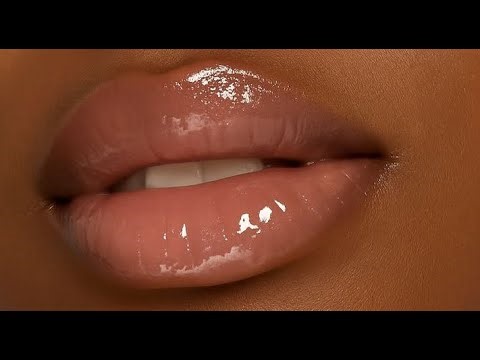 Glossy Lips Tutorial for Dark Skin | Nude Brown Lip Combo 💄🔥💋