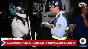 ¡Motociclistas, evítense sanciones! El uso de las prendas reflectivas es obligatorio. Les contamos en qué horarios son exigidas. | Capital Musical TV