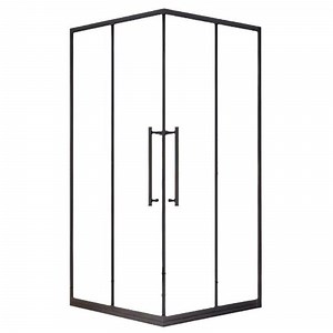 [Hot Item] Hotel White Glass Shower Doors Bathroom Casement Tempered Glass Door Shower Room