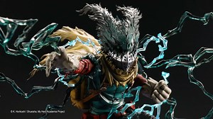 3.3K views · 208 reactions | 【PRE-ORDERS OPEN】 Izuku Midoriya from the TV anime My Hero Academia enters the fray! Take a closer look at the dynamic pose, tattered costume, and his Blackwhip Quirk manifested as effect parts enveloping him! Preorder now - https://bit.ly/DarkDeku #heroaca_a #myheroacademia | Kotobukiya | Facebook