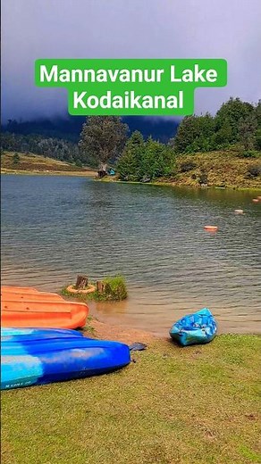 Beautiful Mannavanur Lake Kodaikanal Sightseeing Tamilnadu #kodaikanal #Lake #nature