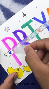 Brush Lettering 💕 #reels #calligraphy #moderncalligraphy #satishcalligraphy | Satish Calligraphy