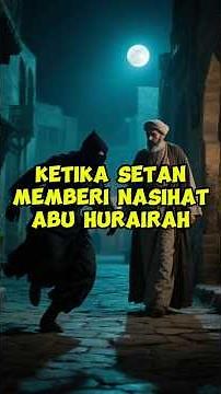 When Satan gave advice to Abu Hurairah‼️ #islamichistory #solawat #shortvideo