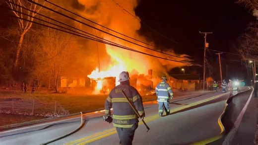 Crews responded to a large vacant house fire early Friday in the Campbells Creek area of Kanawha County. DETAILS >> https://wchstv.com/news/local/kanawha-county-crews-respond-to-large-vacant-house-fire-early-friday | WCHS Eyewitness News